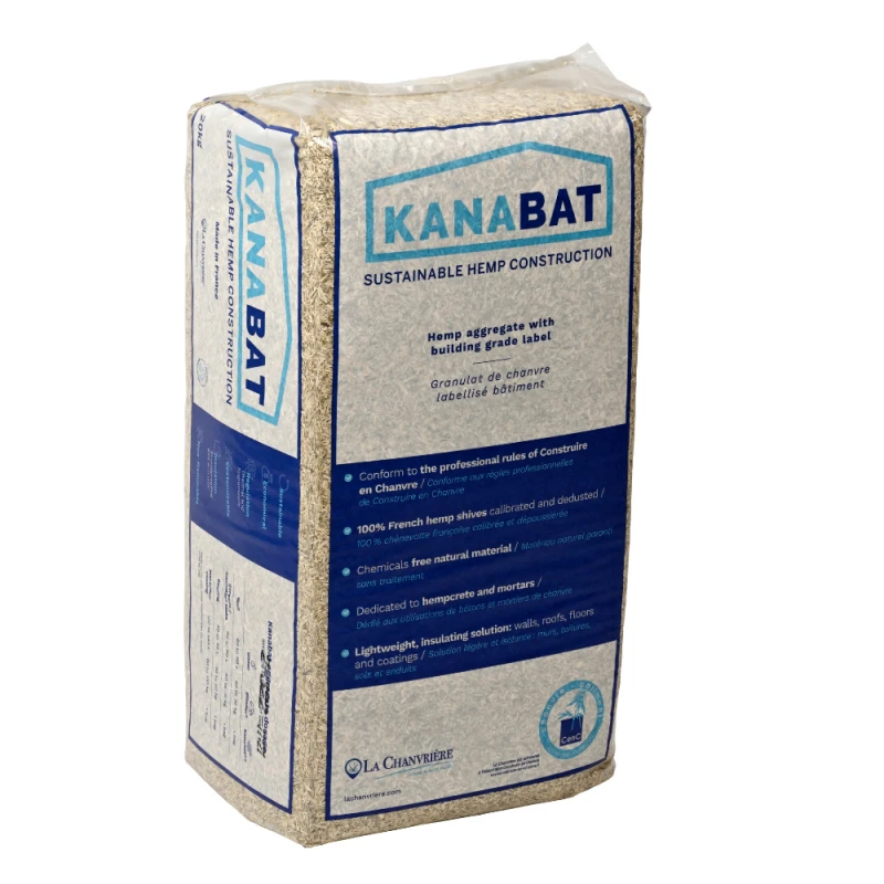 Kanabat: Isolation Chanvre - Granulats De Chènevotte - Vrac - 200 L 4 Kanabat: Isolation Chanvre - Granulats De Chènevotte - Vrac - 200 L – Image 2