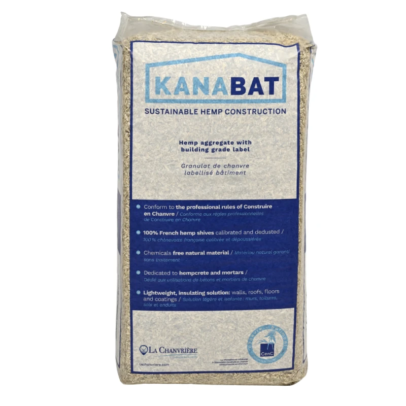 Kanabat: Isolation Chanvre - Granulats De Chènevotte - Vrac - 200 L 3 Kanabat: Isolation Chanvre - Granulats De Chènevotte - Vrac - 200 L
