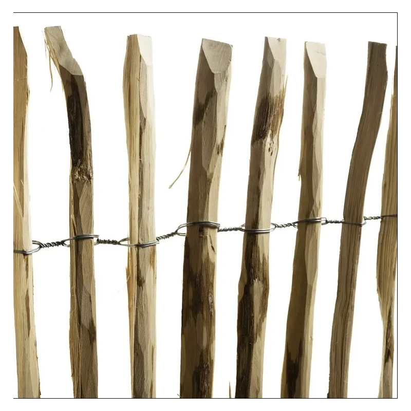 Ganivelles En Lattes Fendues Calibrées 3 Ganivelles En Lattes Fendues Calibrées