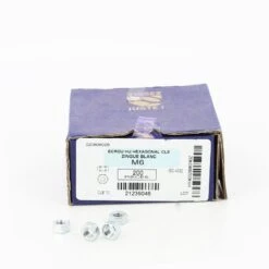 Écrous Zingués M6 Isotech