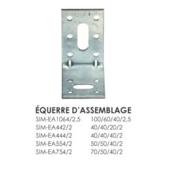 Équerre D'assemblage EA Simpson