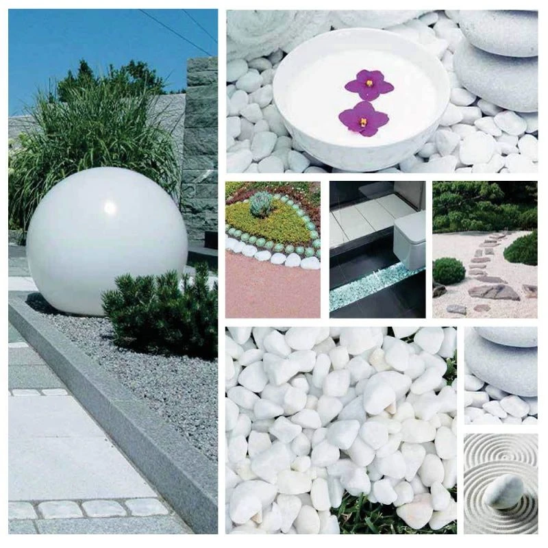 Galet Blanc Dolomie Extra Blanc 20/40 Mm Par 20 Kg 4 Galet Blanc Dolomie Extra Blanc 20/40 Mm Par 20 Kg – Image 2