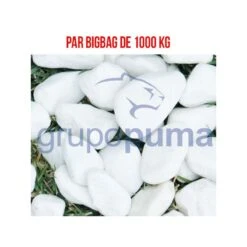 Galets Décoratifs - En Dolomie - Extra Blanc 20/40 Mm Par 1000 Kg