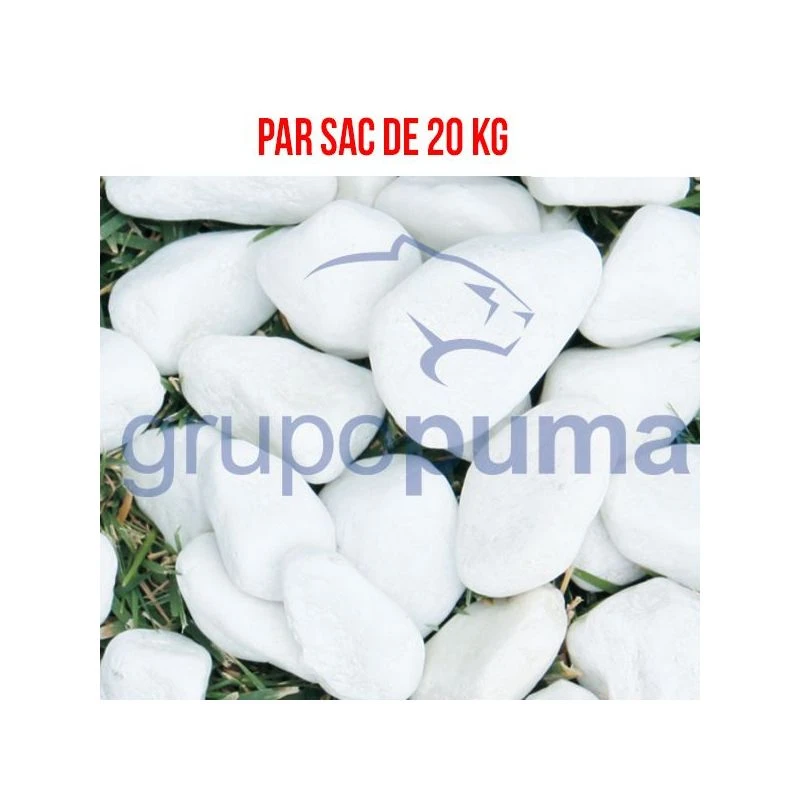 Galet Blanc Dolomie Extra Blanc 20/40 Mm Par 20 Kg 3 Galet Blanc Dolomie Extra Blanc 20/40 Mm Par 20 Kg