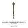 Goujon D'ancrage Option 7 WA Simpson 2 Goujon D'ancrage Option 7 WA Simpson -Haros Magasin goujon d ancrage option 7 wa