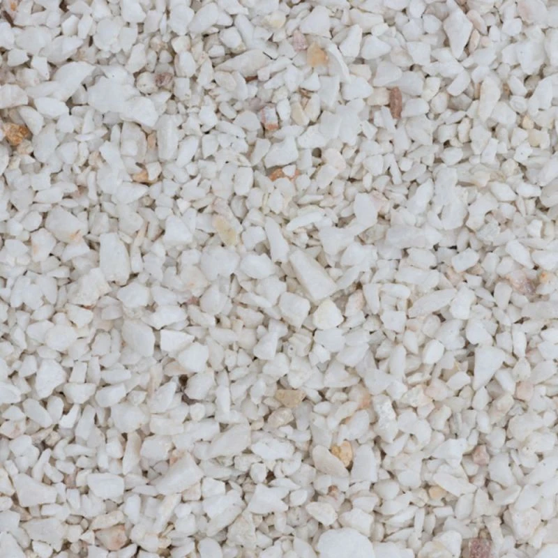 Gravier Concassé - Gravillons - Quartz Blanc 3 Gravier Concassé - Gravillons - Quartz Blanc
