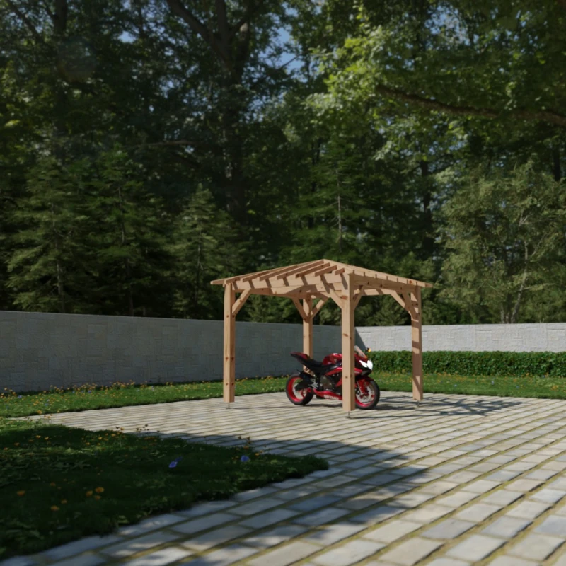 Abris De Jardin Bois En Douglas 4 Pans 4 Abris De Jardin Bois En Douglas 4 Pans – Image 2