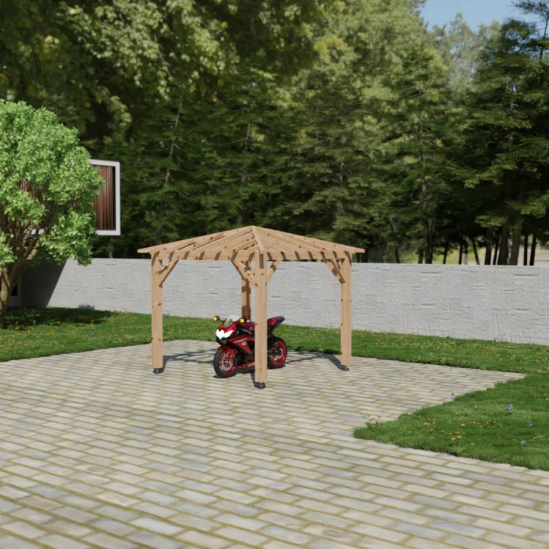 Abris De Jardin Bois En Douglas 4 Pans 3 Abris De Jardin Bois En Douglas 4 Pans