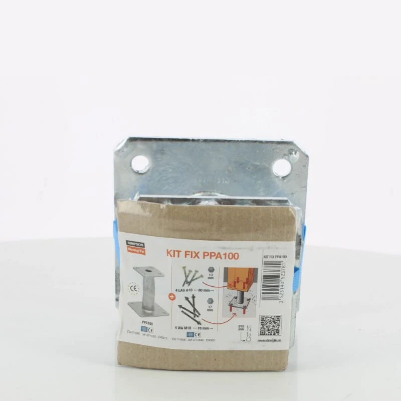 KIT FIX PPA Pied De Poteau Fixe "prêt-à-fixer" Simpson 7 KIT FIX PPA Pied De Poteau Fixe "prêt-à-fixer" Simpson – Image 5