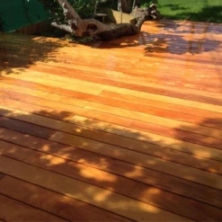 Lame De Terrasse Garapa Faces Lisses - 21 X 145mm