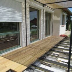 Lames Terrasse Bois - Robinier (Acacia) - Lisses