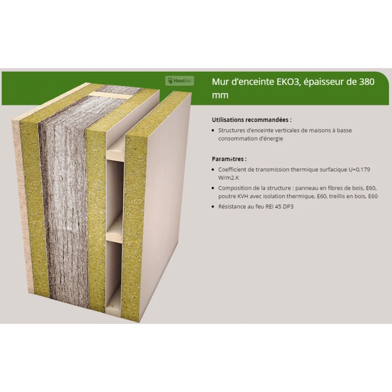 Panneaux De Paille Compressée 2500 X 1200 X 58 Mm 10 Panneaux De Paille Compressée 2500 X 1200 X 58 Mm – Image 8