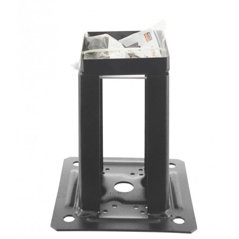 Simpson Kit Pied De Poteau Carré Noir Pour Claustras "prêt-à-fixer" PPJNC 3 Simpson Kit Pied De Poteau Carré Noir Pour Claustras "prêt-à-fixer" PPJNC