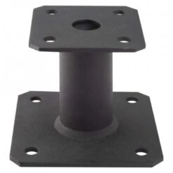 Simpson Pied De Poteau Fixe PPA100PB Finition Noire
