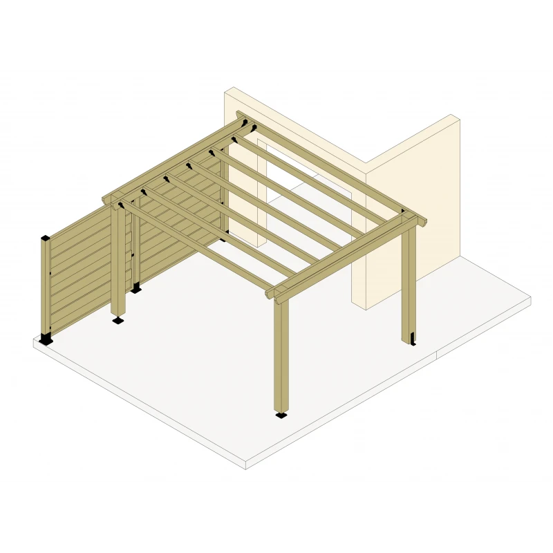 Simpson Pied De Poteau Réglable En Largeur - PPG60/25PB - Finition Noire 5 Simpson Pied De Poteau Réglable En Largeur - PPG60/25PB - Finition Noire – Image 3