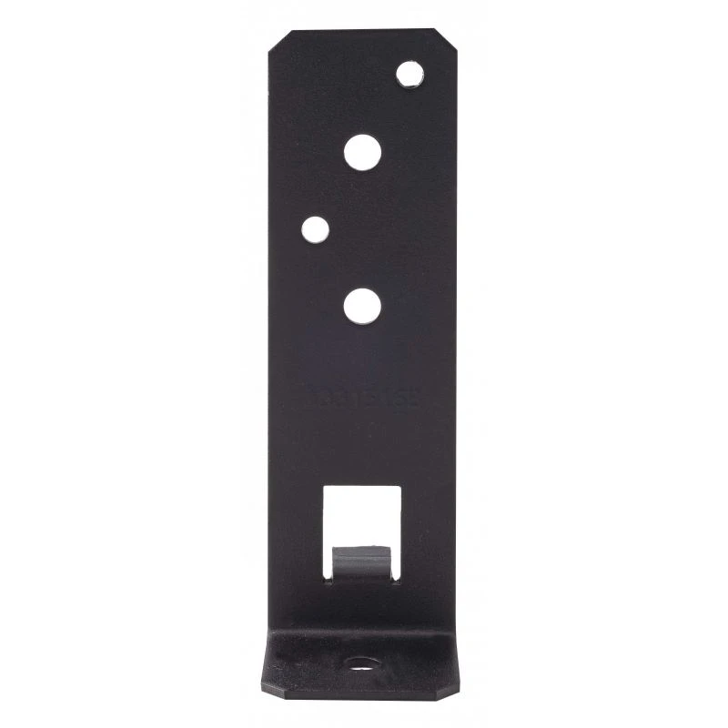 Simpson Pied De Poteau Réglable En Largeur - PPG60/25PB - Finition Noire 3 Simpson Pied De Poteau Réglable En Largeur - PPG60/25PB - Finition Noire