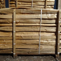 Piquet Bois - Clôture Châtaignier - écorcé Et Pointé