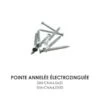 Pointe Annelée électrozinguée CNA Simpson 2 Pointe Annelée électrozinguée CNA Simpson -Haros Magasin pointe annelee electrozinguee cna simpson