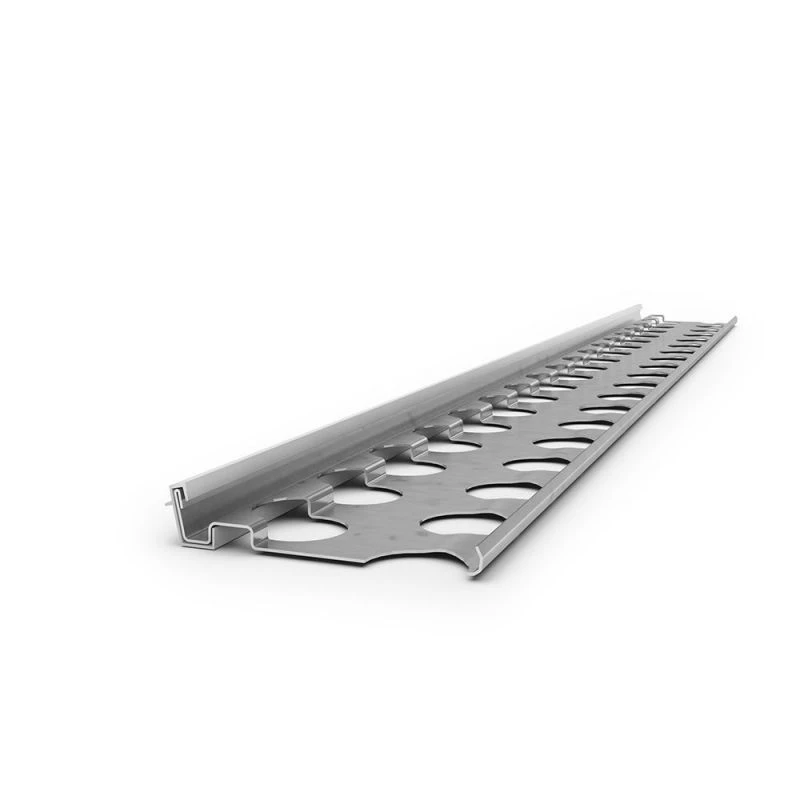 Profile Départ Acier Avec Jonc PVC Blanc 3 Profile Départ Acier Avec Jonc PVC Blanc