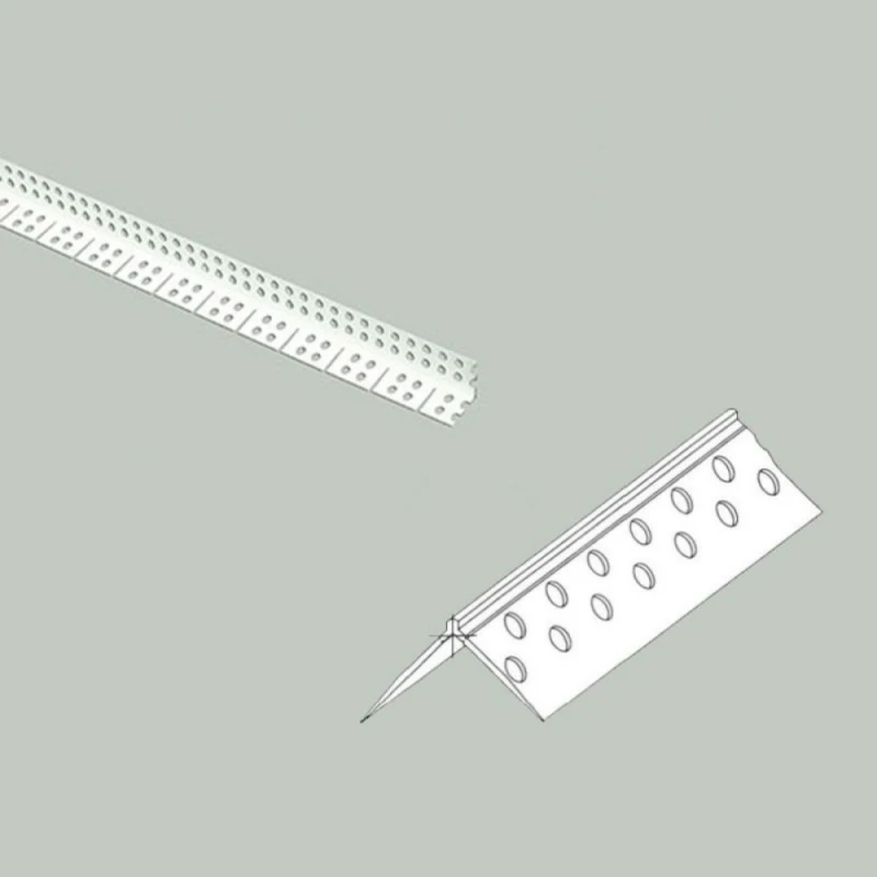 Profilés De Finition PVC Cornière D'angle Droit Pladur 3 Profilés De Finition PVC Cornière D'angle Droit Pladur