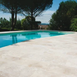 Dalle Travertin Rustic Beige Vieilli-pierre Naturelle 1er Choix