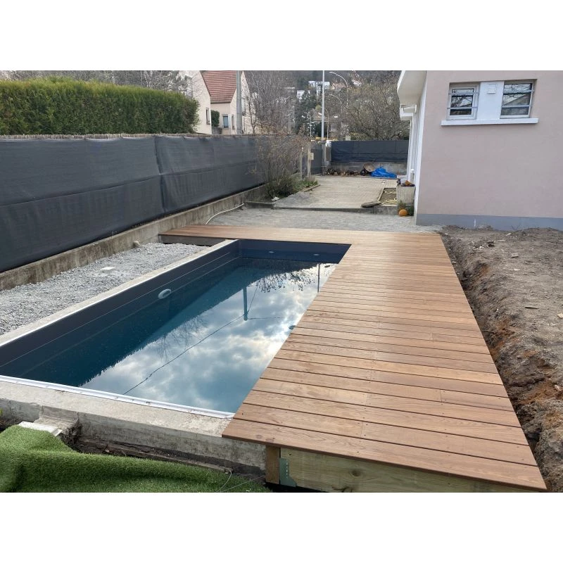 Terrasse Bois - Frêne Thermo Chauffé - Choix A - 21x140 4 Terrasse Bois - Frêne Thermo Chauffé - Choix A - 21x140 – Image 2