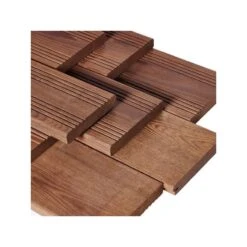 Terrasse Bois - Frêne Thermo Chauffé - Choix A - 21x140