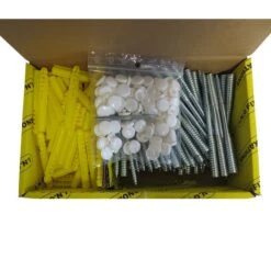 Vis TOP ROC Menuiserie PVC Sur Maçonnerie, Filet 45 Mm - Boîte 100 Vis -Haros Magasin vis pour menuiserie pvc sur maconnerie filet 45 mm 2