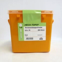 Vis Terrasse - HECO-TOPIX-plus A2 - ø5 - Tête Fraisée 7 Vis Terrasse - HECO-TOPIX-plus A2 - ø5 - Tête Fraisée -Haros Magasin vis terrasse heco t25 2