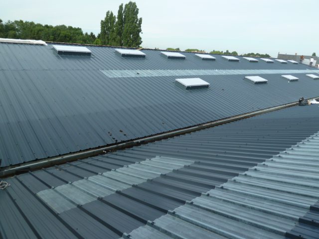 Haros Magasin -Haros Magasin remplacement couverture suite sinistre grele LECUREUR SEMENCES Artenay 45